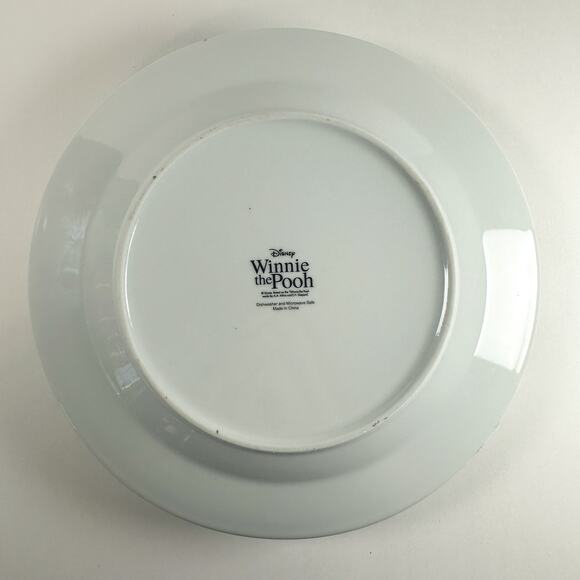 Disney Winnie the Pooh 10" Dinner Plates Set 4 Classic Sketch Christopher Robin - Picture 13 of 14
